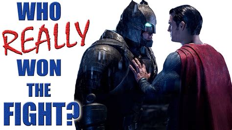 Who Wins The Fight In Batman v Super.